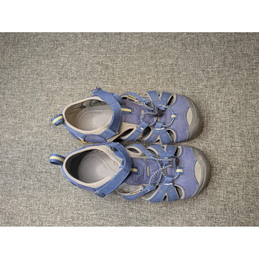 Keen Seacamp II CNX Blue Depths Gargoyle Sport Sandals Size 5 Youth - 1010096
